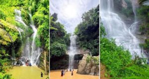 দুর্গম অরণ্যে নান্দনিক সব পাহাড়ি ঝরনা