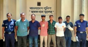 ছাতকে থানা পুলিশের বিশেষ অভিযানে ৭ আসামী গ্রেফতার