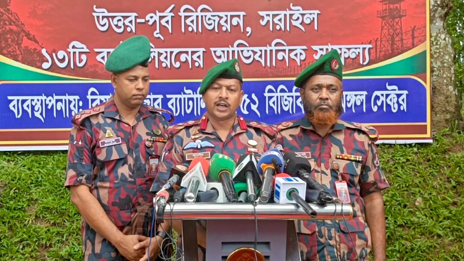বিজিবির অভিযানে মাদক-অস্ত্রসহ ৯১৩ কোটি টাকার পণ্য জব্দ, আটক ২৮১
