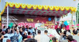 <span style='color:#ff0000;font-size:18px;'>জুড়ীতে ছাত্রশিবিরের ছাত্র-গনজমায়েত</span> <br/> বিএনপিকে গণভোটের রায় কার্যকরে বাধ্য করা হবে: ভিপি সাদিক কায়েম