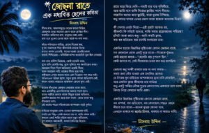 জোছনা রাতে এক মধ্যবিত্ত ছেলের কবিতা