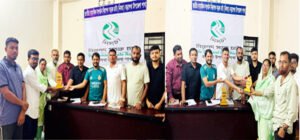 বড়লেখায় জাতীয় শিক্ষা সপ্তাহে শ্রেষ্ঠত্বের অর্জন করায় নিসচার দুই সদস্যকে সংবর্ধনা