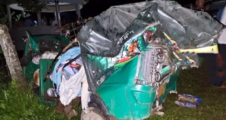 মৌলভীবাজারে বাস-সিএনজির মুখোমুখি সংঘর্ষে নিহত ৩