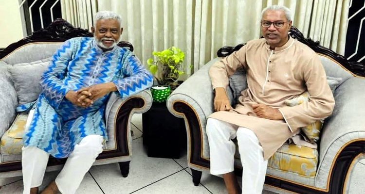মিজানুর রহমান চৌধুরীর শারীরিক অবস্থার খোঁজ নিলেন যুবদল নেতা আশিক