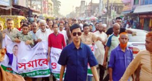 ছাতকে দেশবিরুধী ষড়যন্ত্র, সন্ত্রাস ও নৈরাজ্যের প্রতিবাদে বিক্ষোভ মিছিল