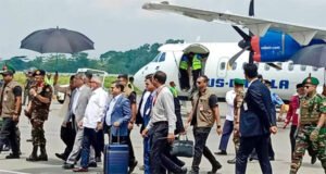 সিলেট পৌঁছেছেন রাষ্ট্রপতি