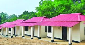 বিয়ানীবাজারে আশ্রয়ণ প্রকল্প ঘর আছে, নেই বসবাসের পরিবেশ
