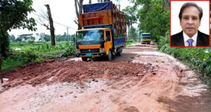 এনায়েতগঞ্জ-কাজিরবাজার-কাদিরগঞ্জ সড়ক সংস্কার কাজ শুরু