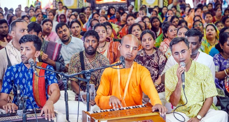 ইসকন সিলেটে জন্মাষ্টমীর প্রস্তুতি শেষ, কাল শোভাযাত্রায় শুরু উৎসব