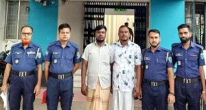 বিশ্বনাথে পুলিশের খাঁচায় আটক দুই নিষিদ্ধ ঘোষিত সংগঠনের নেতা