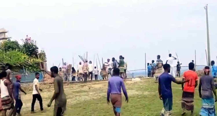 সুনামগঞ্জে আধিপত্য নিয়ে বিএনপি-আ.লীগের সংঘর্ষ, নিহত ১