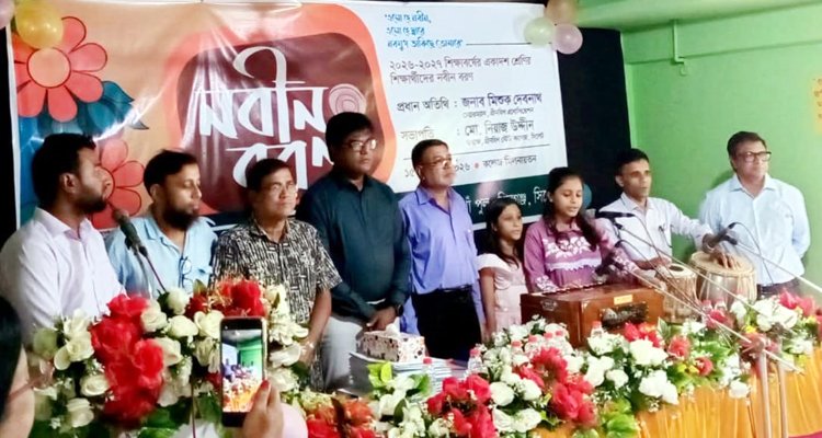 গ্রীনহিল স্টেট কলেজে একাদশের নবীনবরণ সম্পন্ন
