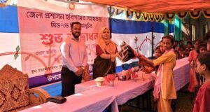 নবীগঞ্জে বাওয়ানী চা বাগান বিদ্যালয়ে ‘মিড ডে মিল’ কর্মসূচির উদ্বোধন