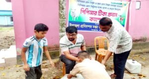 শায়েস্তাগঞ্জে ছাগল-ভেড়া পিপিআর ও ক্ষুরা রোগের প্রতিষেধক টিকা প্রদান কর্মসূচি উদ্বোধন