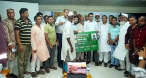 লাখাইয়ে কৃষক কার্ড ও কৃষি প্রণোদনার বিতরণ কার্যক্রমের উদ্বোধন