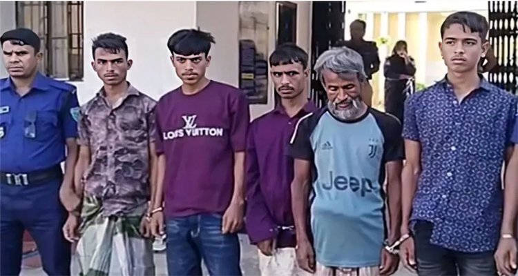 কানাইঘাটে খুনের মামলায় একই পরিবারের ৫ জন কারাগারে