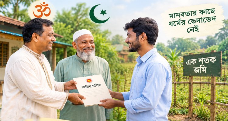 সাম্প্রদায়িক সম্প্রীতির উজ্জ্বল দৃষ্টান্ত জুড়ীতে