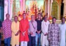 শারদীয় দুর্গোৎসবে নবীগঞ্জ উপজেলা ও পৌর শ্রমিক দলের পুজামণ্ডপে পরিদর্শন