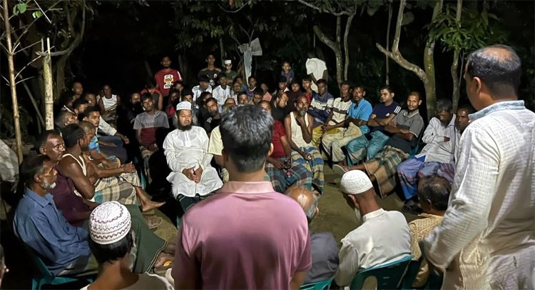 ছাতকে সদর ৫নং ওয়ার্ডে কান্দিগাঁওয়ে মেম্বার পদপ্রার্থী নিজাম উদ্দিনের সমর্থনে মতবিনিময় 