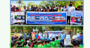 লাখাইয়ে বিশ্ব হাত ধোয়া দিবসে র‍্যালী ও প্রদর্শনী