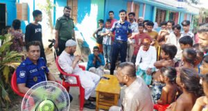 লাখাইয়ে মাদকবিরোধী অভিযানে মাদক ব্যবসায়ীকে কারাদণ্ড