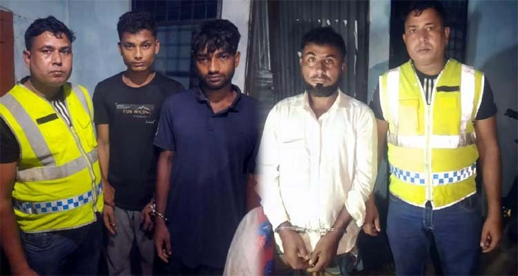 মাধবপুরে ডাকাতি মামলার দুই ও সাজাপ্রাপ্ত আসামি গ্রেফতার