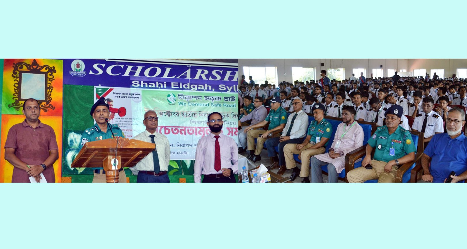 নিরাপদ সড়ক নিশ্চিত করতে শুধু আইন প্রয়োগ নয়, জনসচেতনতা বৃদ্ধি জরুরি
