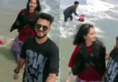 রিল বানাতে ব্যস্ত দম্পতি, সাগরে হাবুডুবু খেল শিশু