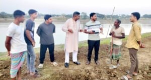 সিলেটে কৃষি জমি রক্ষার দাবিতে ক্ষেতমজুর ও কৃষক ফ্রন্টের সংহতি