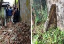 ছাতকে বাড়ির বাউন্ডারির দেয়াল ভেঙে ঘর নির্মাণের অভিযোগ